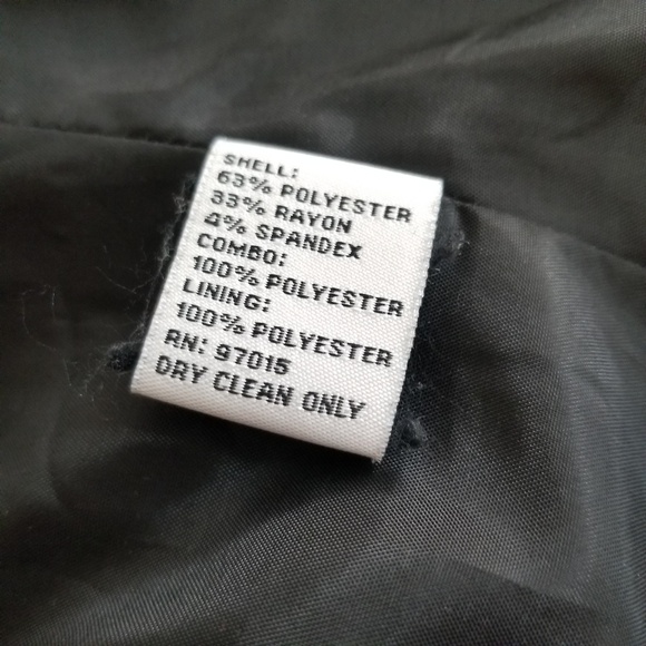 Darbie + Luke black open front blazer Career - Picture 6 of 7